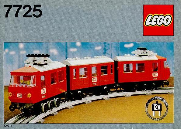 Lego 7725 Electric Passenger Train Set 